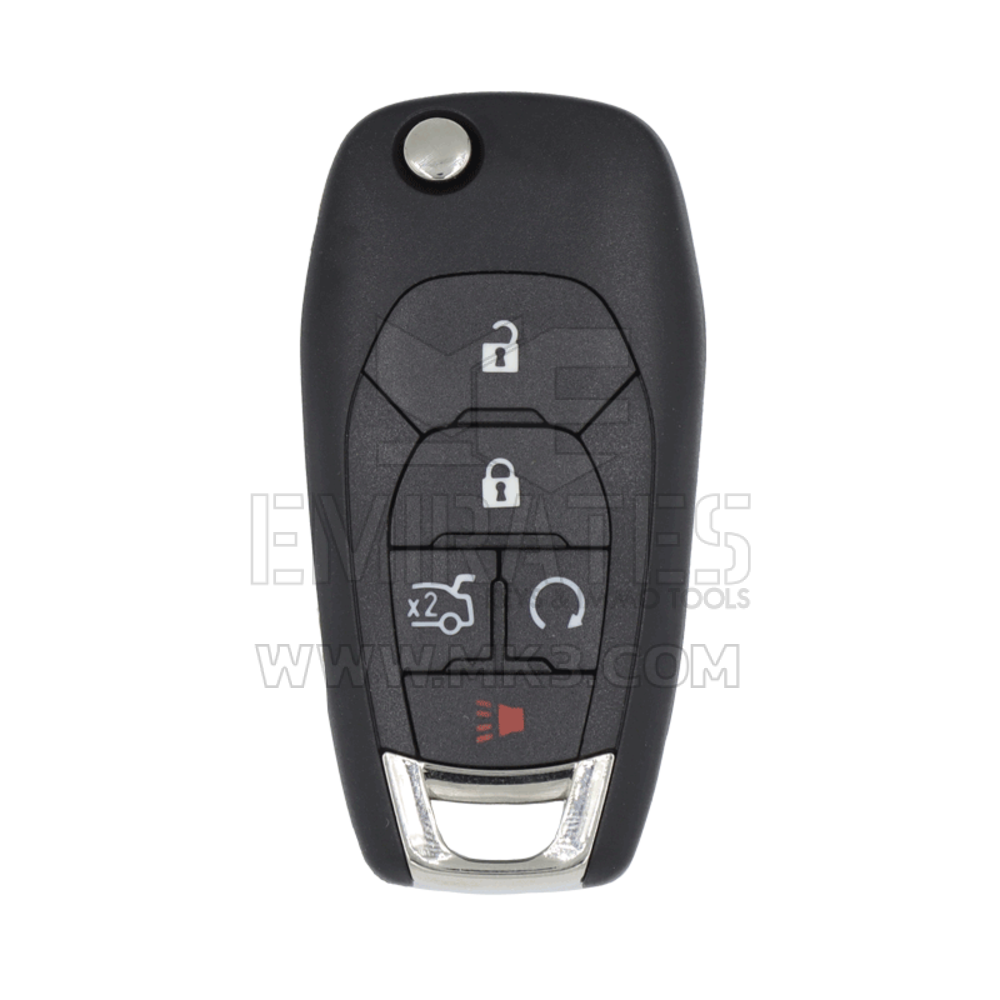 Guscio chiave telecomando Chevrolet Flip 4+1 pulsanti