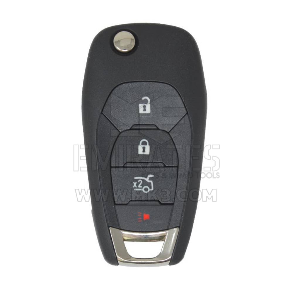 Chevrolet Modern Çevirmeli Uzaktan Anahtar Kabuğu 3+1 Düğme