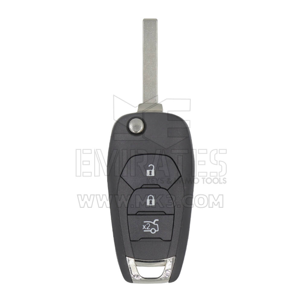 New Aftemarket Chevrolet 2019 Type Flip Remote Key 3 Buttons 433Mhz PCF7937E Transponder High Quality Low Price Order Now   | Emirates Keys