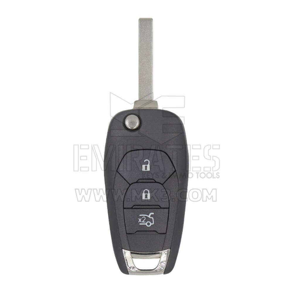 Nouveau Aftermarket Chevrolet 2019 Type Flip Remote Key 3 Boutons 433Mhz PCF7937E Transpondeur Haute Qualité Bas Prix Commandez Maintenant | Clés Emirates