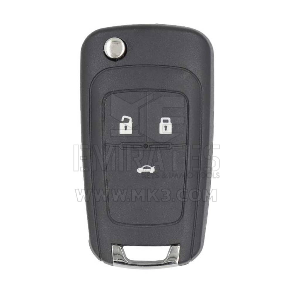 Chevrolet Cruze 2010-2017 Flip Smart Remote Key 3 Botones 433Mhz PCF7952E Transpondedor