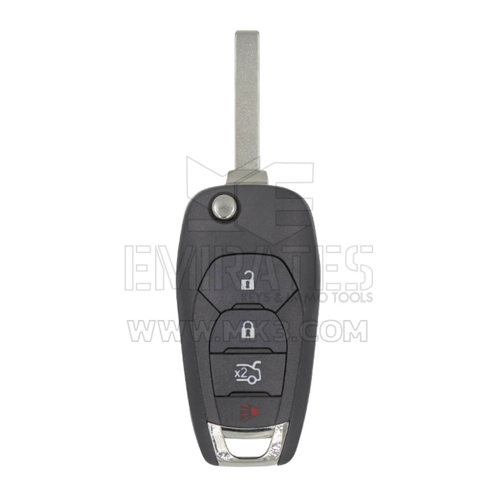 Chevrolet 2019 Type Flip Remote Key 4 Buttons 433Mhz PCF7941E Tranponder Chip, Locksmith tools, car programming, BUY NOW