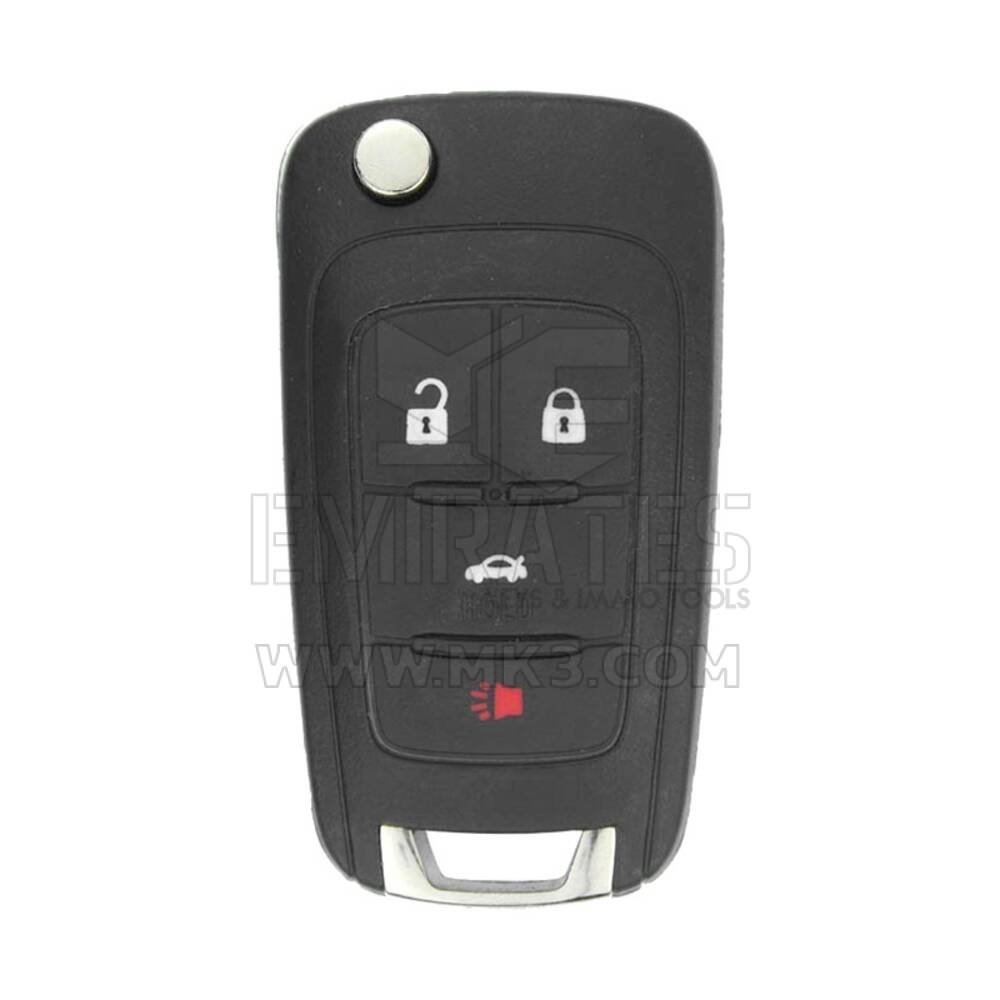 Chevrolet Camaro 2012-2015 Flip Remote Key 4 Botones 433MHz FCC ID: OHT01060512