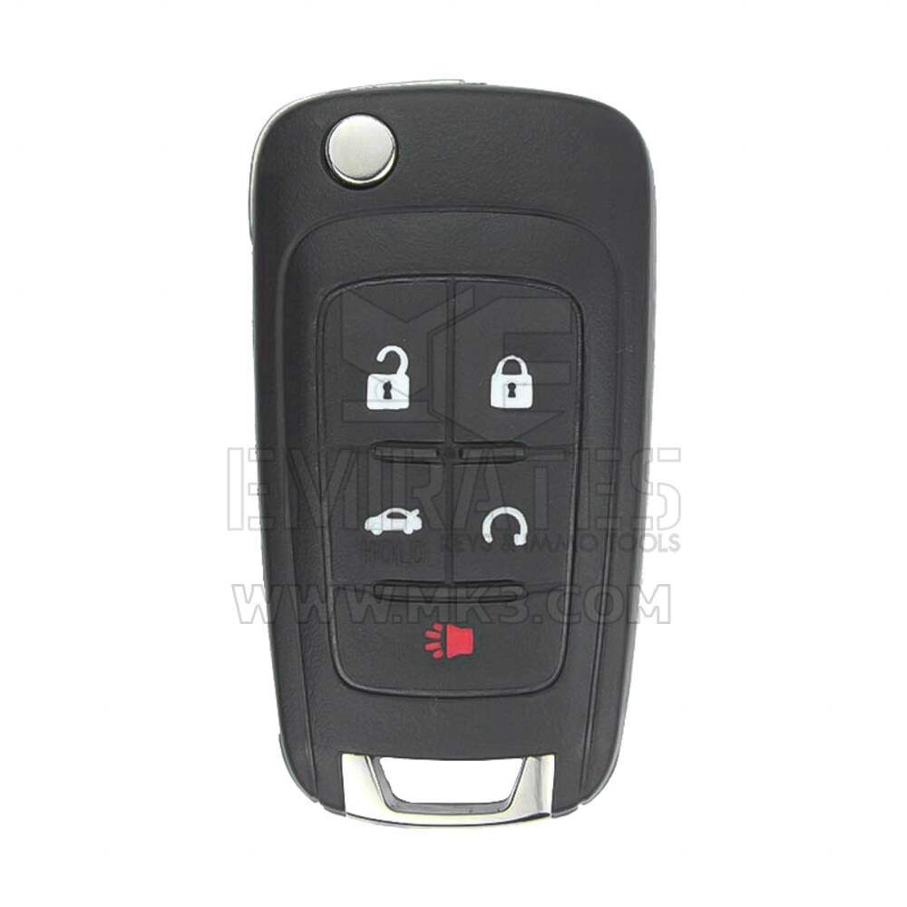 Clé télécommande rabattable Chevrolet Camaro 4+1 boutons 433 MHz