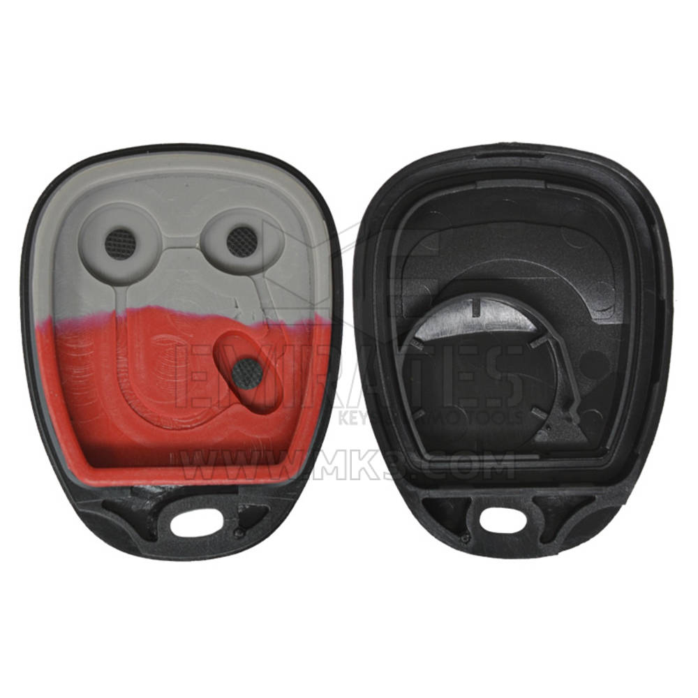 Carcasa para llave remota GMC Blaizer de 3 botones con soporte para batería, funda para control remoto Emirates Keys, funda para llave remota de automóvil, reemplazo de carcasas para llavero a precios bajos.