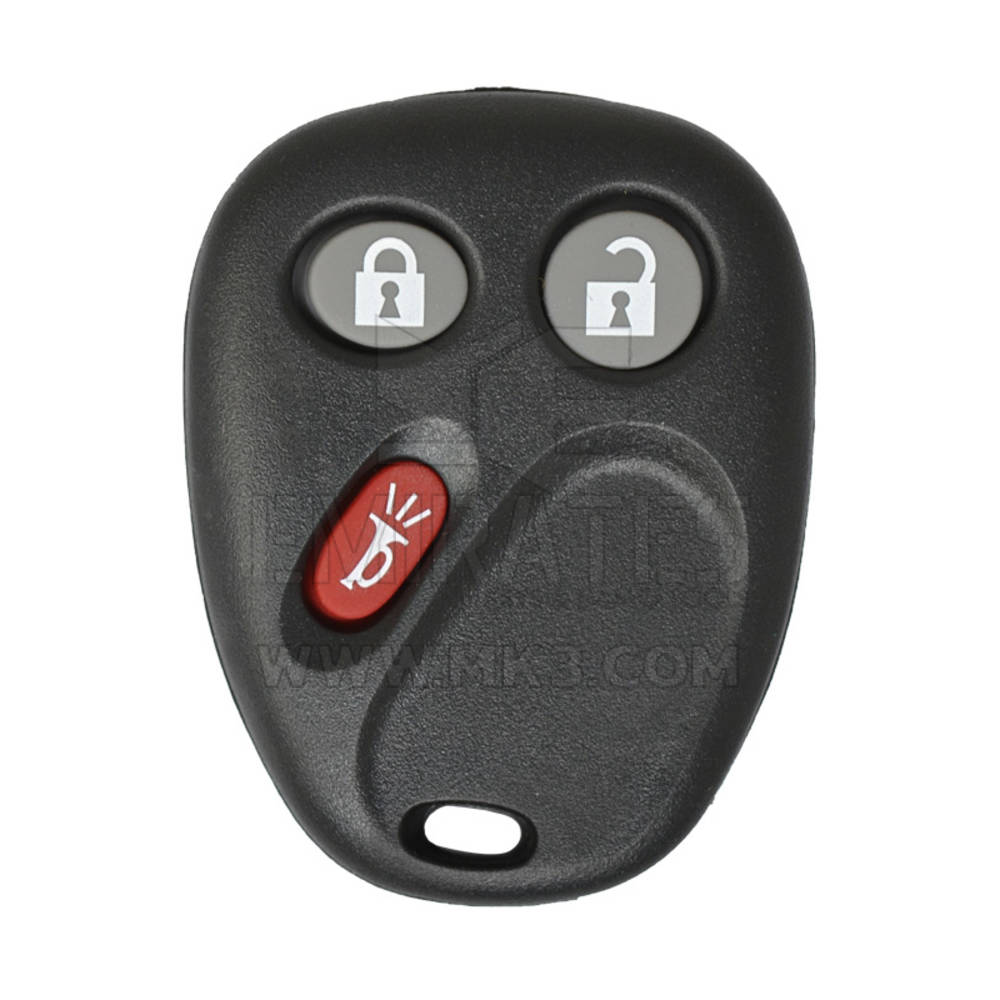 GMC Blaizer Remote Key Shell 3 botões com suporte de bateria