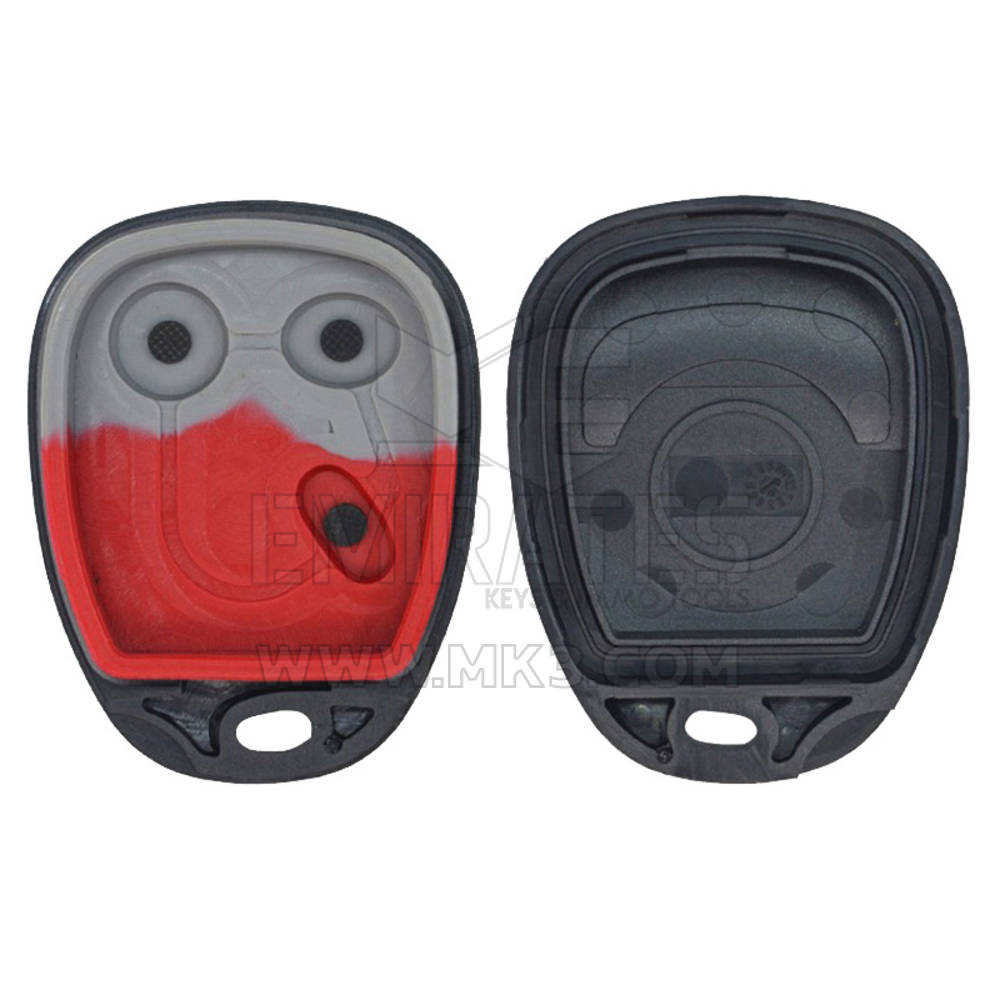 New Aftemarket GMC Chevrolet Medal Remote Key Shell 3 Buttons without Battery Holder, High Quality Low Price Order Now | Emirates Keys
