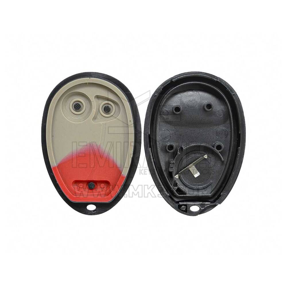 Coque de clé à distance Hummer H3 de haute qualité 3 boutons, coque de télécommande Emirates Keys, coque de clé à distance de voiture, remplacement de coques de porte-clés à bas prix.