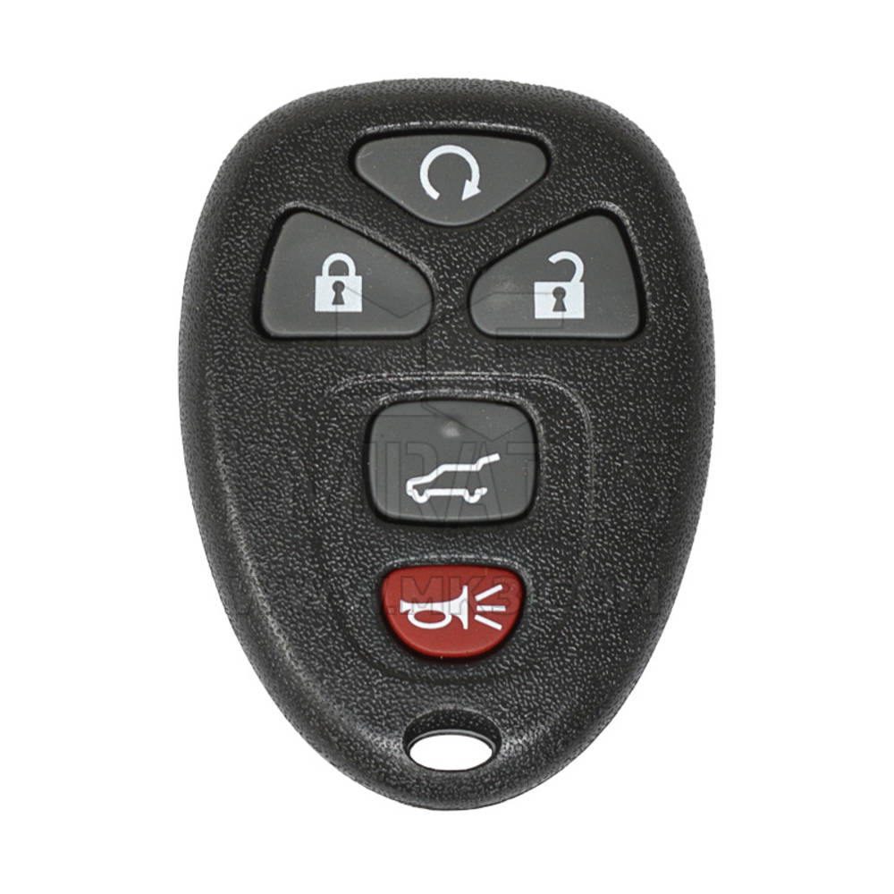 Chevrolet GMC 2008 Remote Key Shell 4+1 Button with Battery Holder