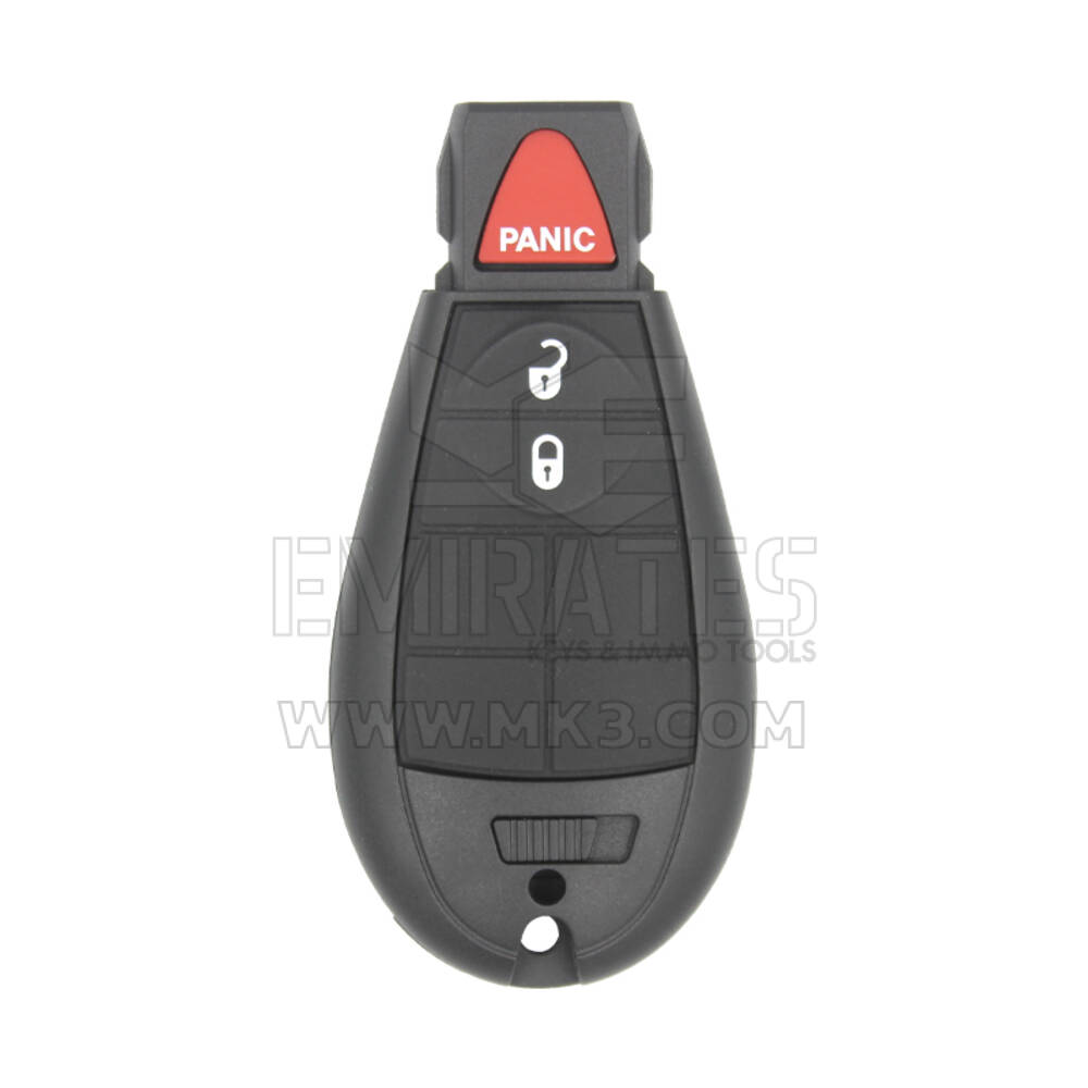 Chrysler Jeep Dodge Fobik Llave remota 2 + 1 Botones 433MHz HITAG 2 - ID46 -PCF7941 Transpondedor FCC ID: IYZ-C01C