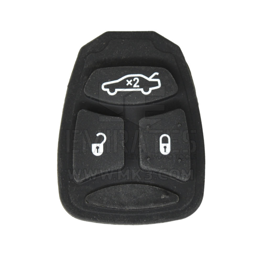 Nouvelle coque de clé à distance Aftemarket Chrysler Jeep Dodge 3 boutons, haute qualité, prix bas, commandez maintenant | Clés des Émirats