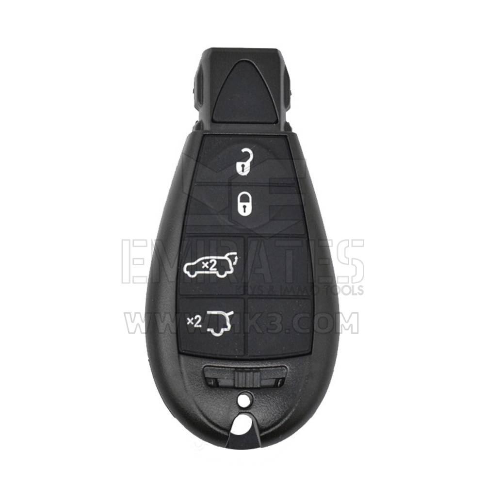 Carcasa Mando Mando Chrysler Jeep Dodge Fobik 3+1 Botones Sin Pánico