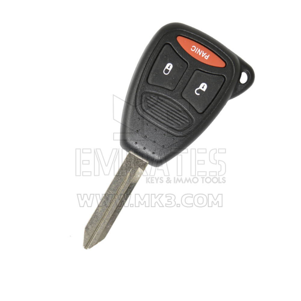 Chrysler Jeep Dodge Remote Key Shell 2+1 Big Buttons