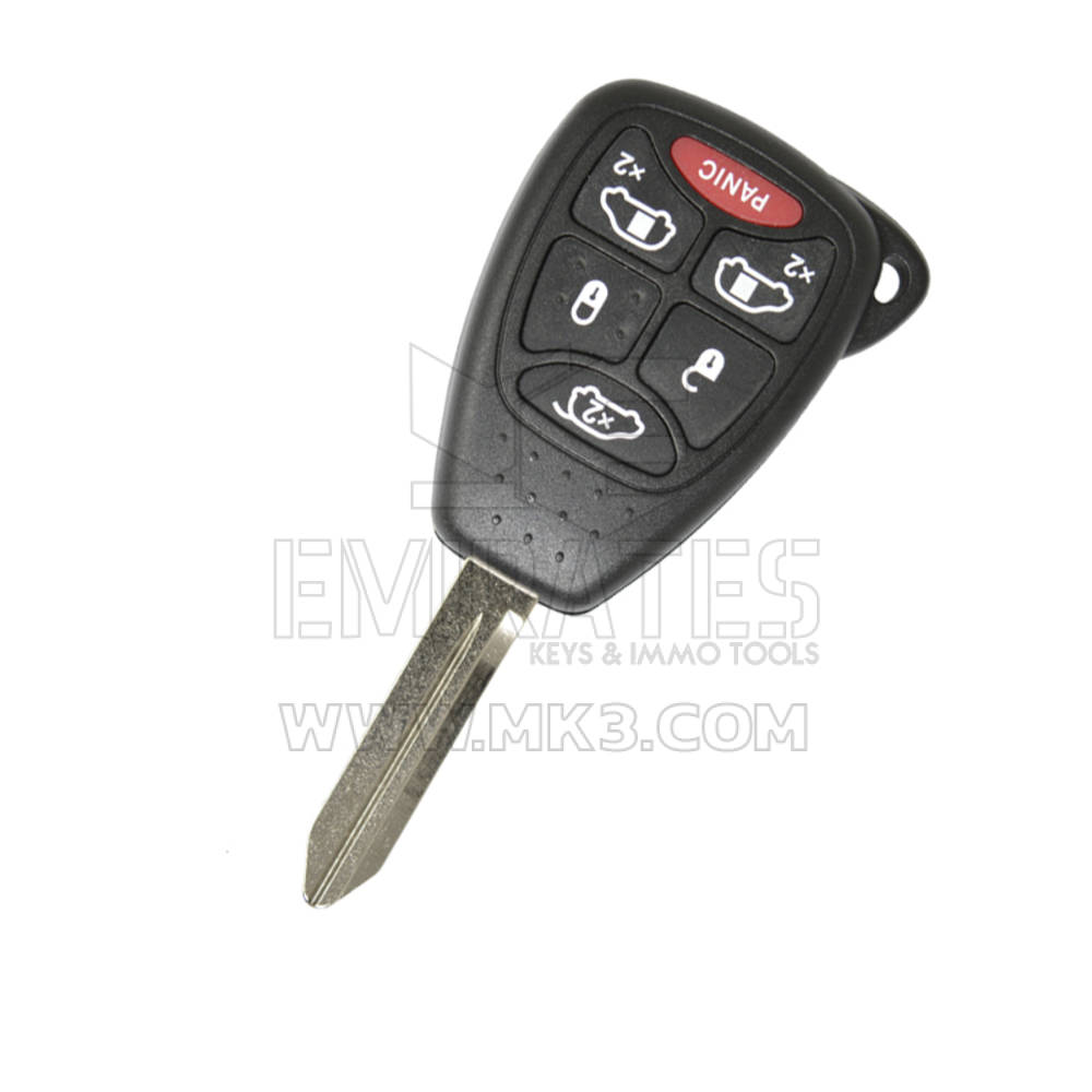 Chrysler Dodge Jeep Remote Key Shell 6 Button