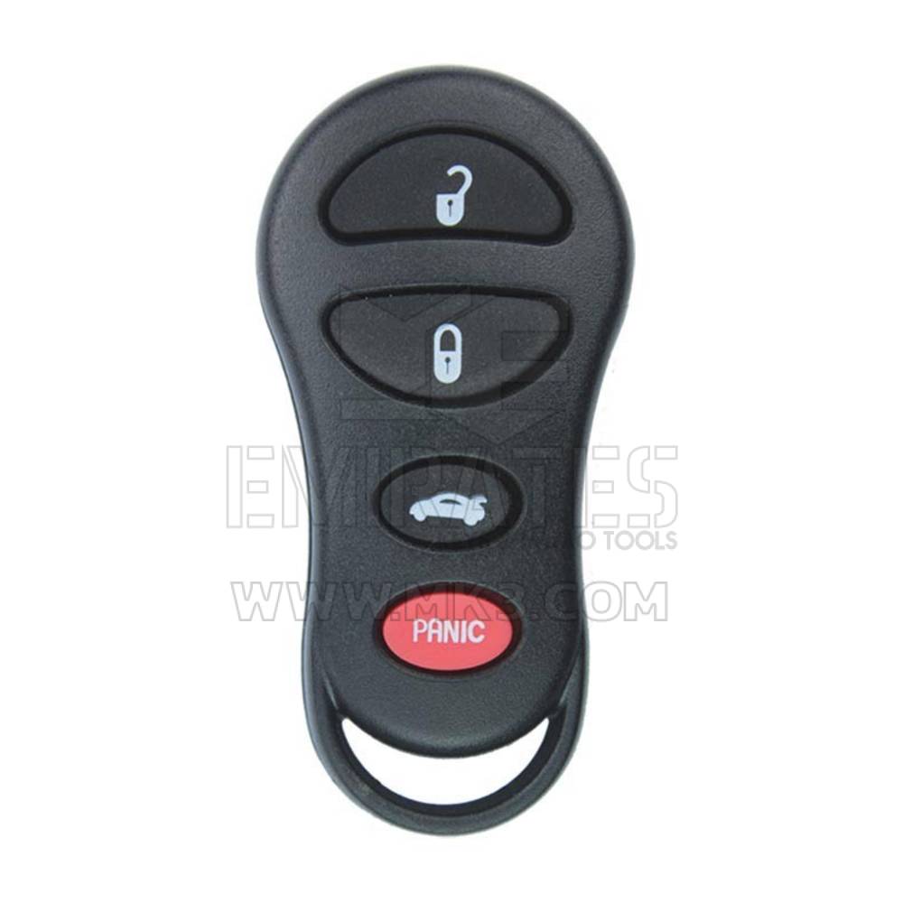 Coque de clé télécommande Chrysler Jeep 4 boutons