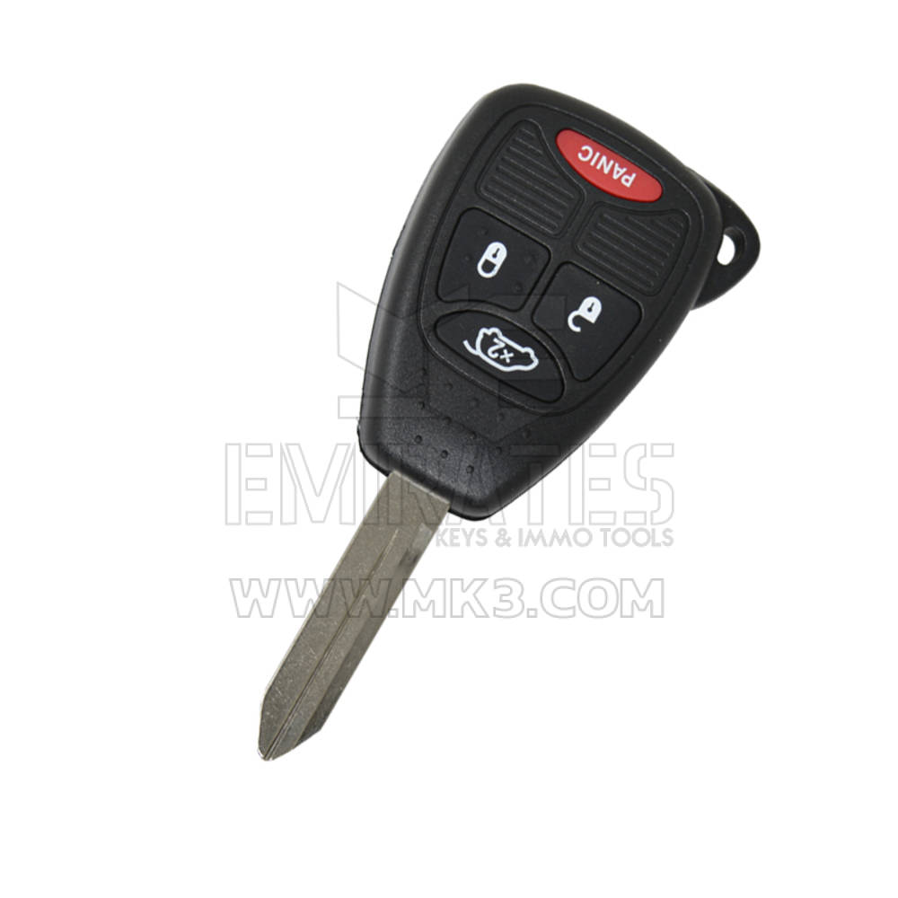 Carcasa para llave remota Chrysler Jeep Dodge, botón pequeño, 4 botones