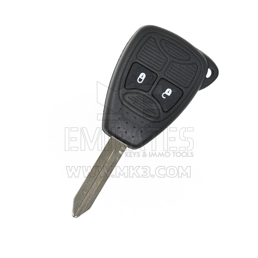 Chrysler Jeep Dodge Uzaktan Anahtar Kabuğu 2 Düğme