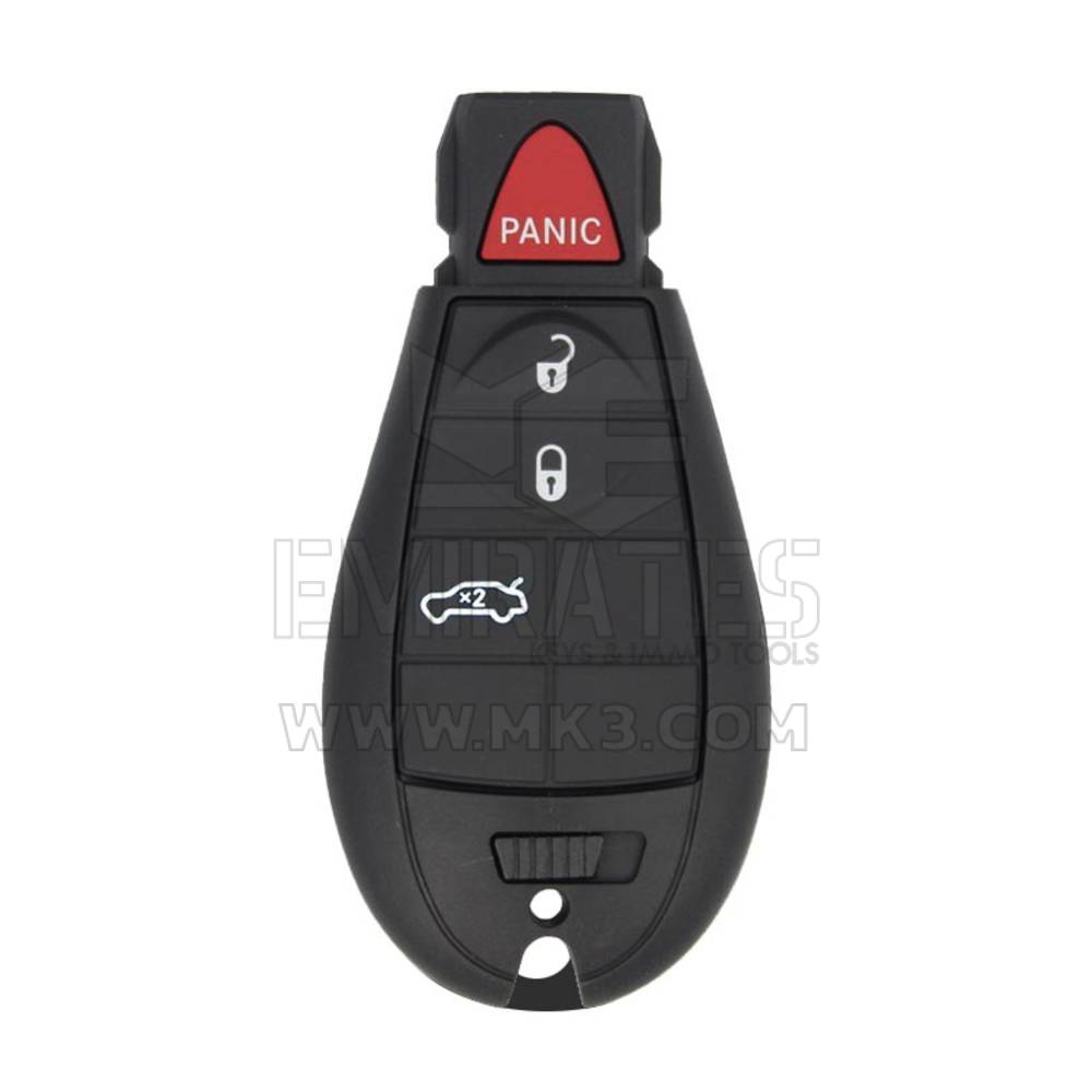 Chrysler Jeep Dodge Fobik Remote Key Shell 3+1 Button Sedan Trunk Type