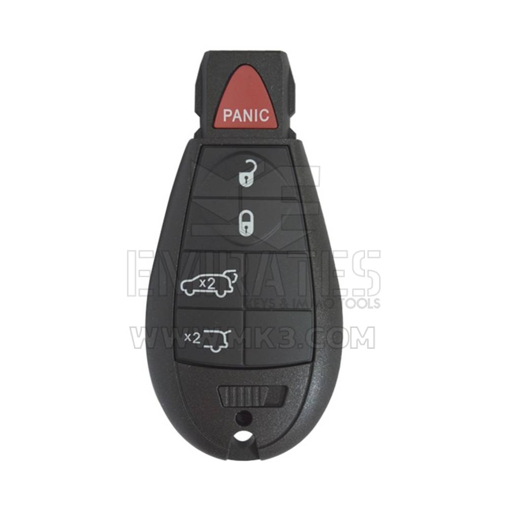 Chrysler Jeep Dodge Fobik Remote Key Shell 5 Buttons