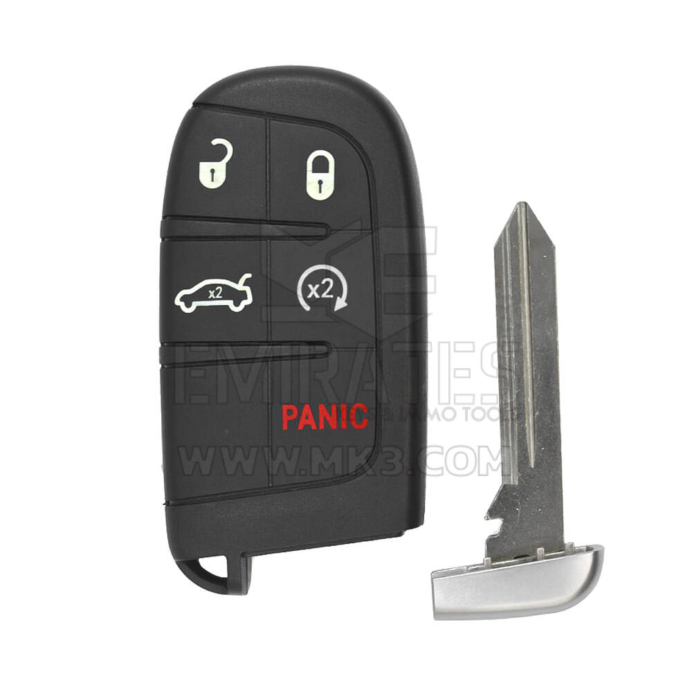 Chrysler Remote Key, nuevos controles remotos MK3 Chrysler Dodge Smart Remote Key 4+1 Button 433MHz HITAG 2 ID46 PCF7953 Transponder FCC ID: M3N-40821302 MK3 Remotes Alta calidad Precio bajo | Claves de los Emiratos