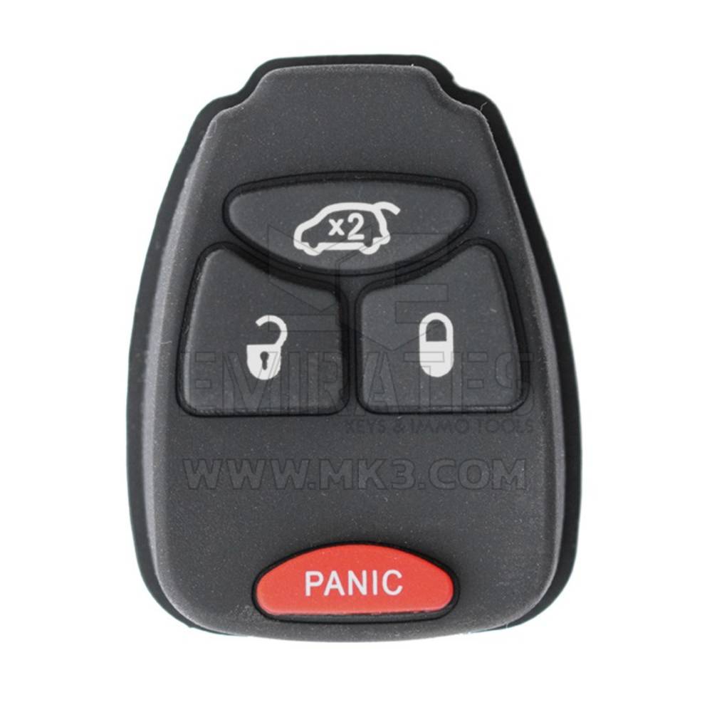 Chrysler Jeep Dodge Remote Key Rubber 4 Buttons Small Size