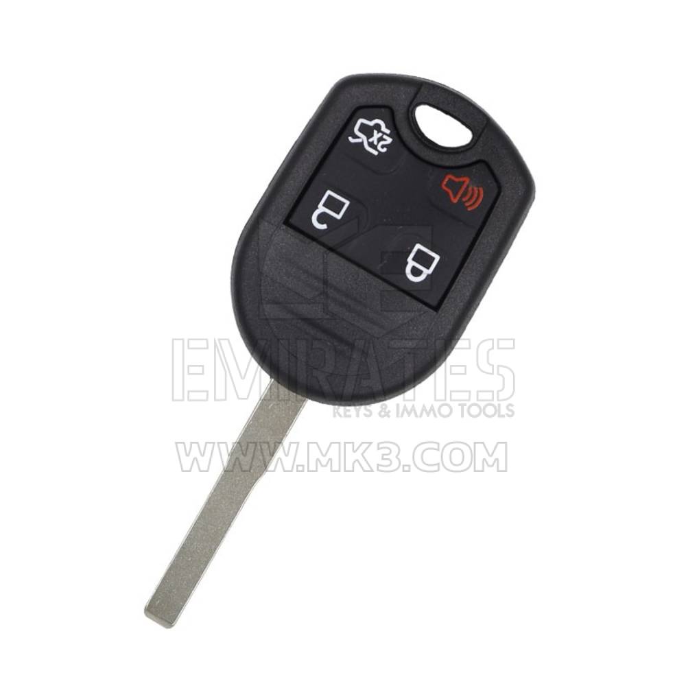 Неоткидной корпус дистанционного ключа Ford с 4 кнопками и лазерным лезвием
