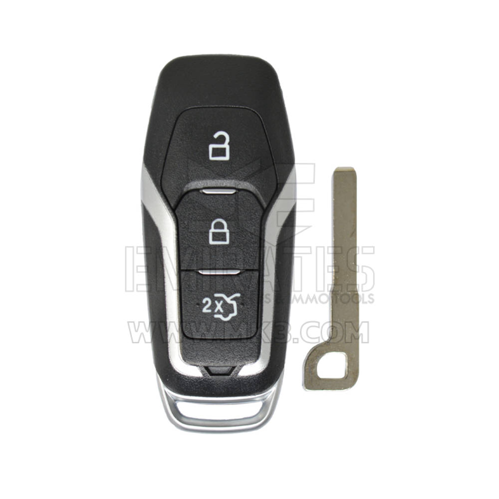 Novo aftermarket Ford Smart Remote Key Shell 3 botões, substituição de shells de chaveiro a preços baixos. | Chaves dos Emirados