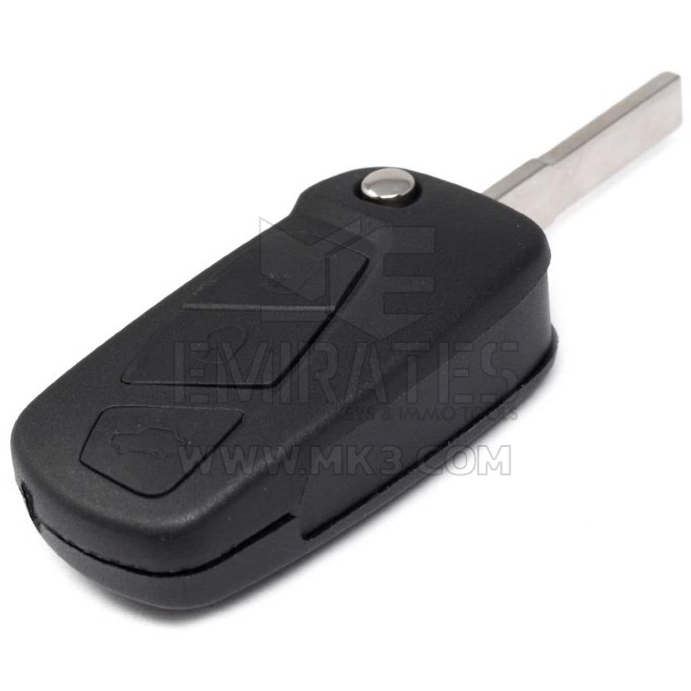 High Quality Aftermarket Ford Flip Remote Key Shell 3 Buttons For Europe Market, Emirates Keys Remote key cover, Key fob shells replacement at Low Prices.