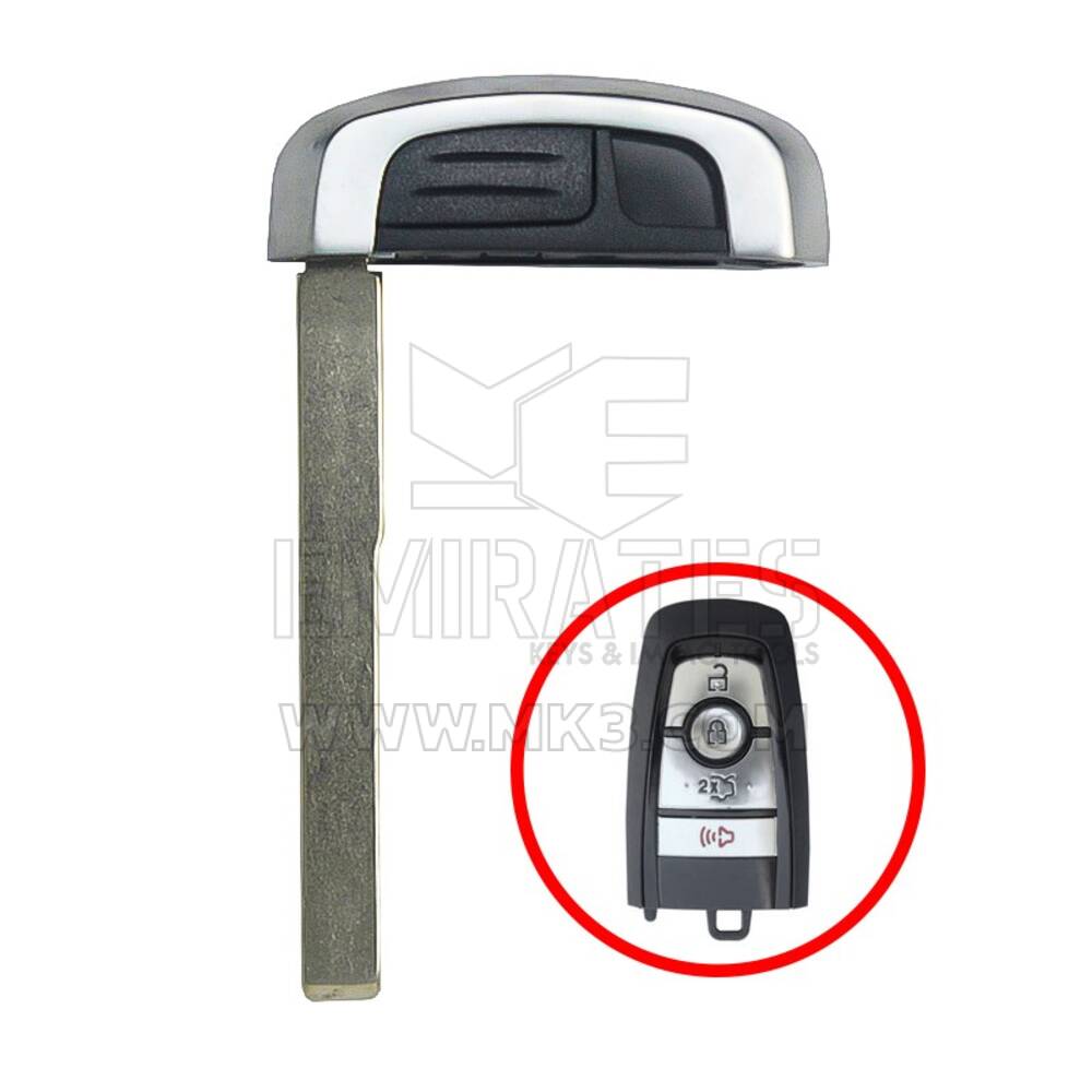 Ford Fusion Smart Key Remote Blade 2017