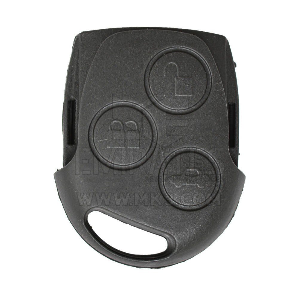 Coque de clé télécommande Ford Focus noire 3 boutons