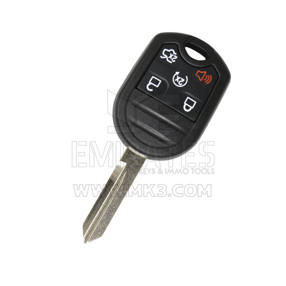2 Ford 4 Button Old Style Remote Head Key Shell H75 Blade OUCD6000022 A+++ 