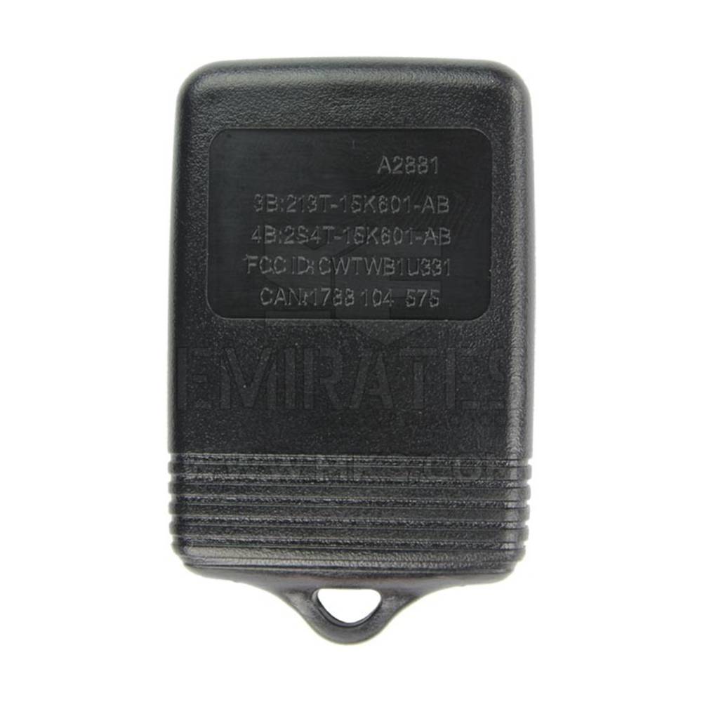 Chave remota Ford Shell 4 + 1 botões | MK3