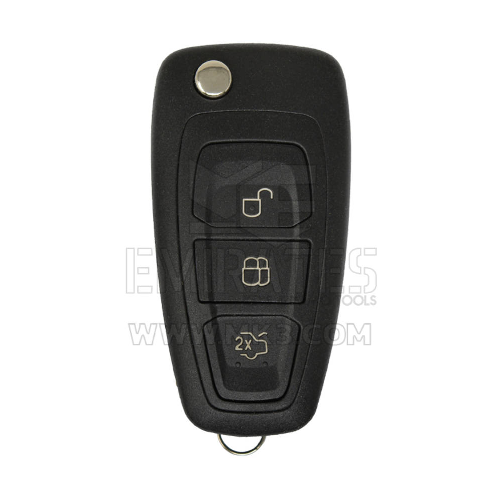 Coque de clé télécommande rabattable Ford Mondeo, 3 boutons