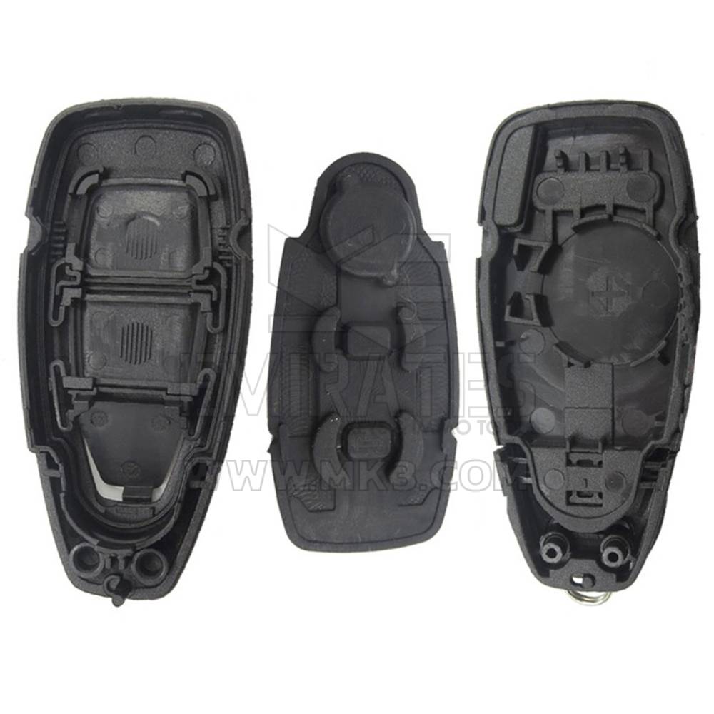 Ford Mondeo Smart Key Shell 3 botões com lâmina de chave de emergência, caixa remota Emirates Keys, tampa da chave remota do carro, substituição de conchas de chaveiro a preços baixos.