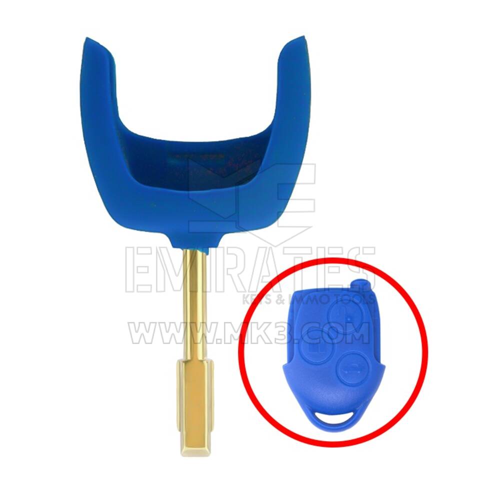 Llave de cabeza remota Ford Transit Tipo azul FO21