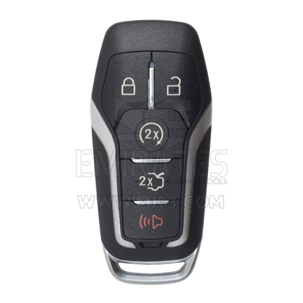 Ford Fusion 2017 Coque de clé télécommande intelligente 4+1 boutons