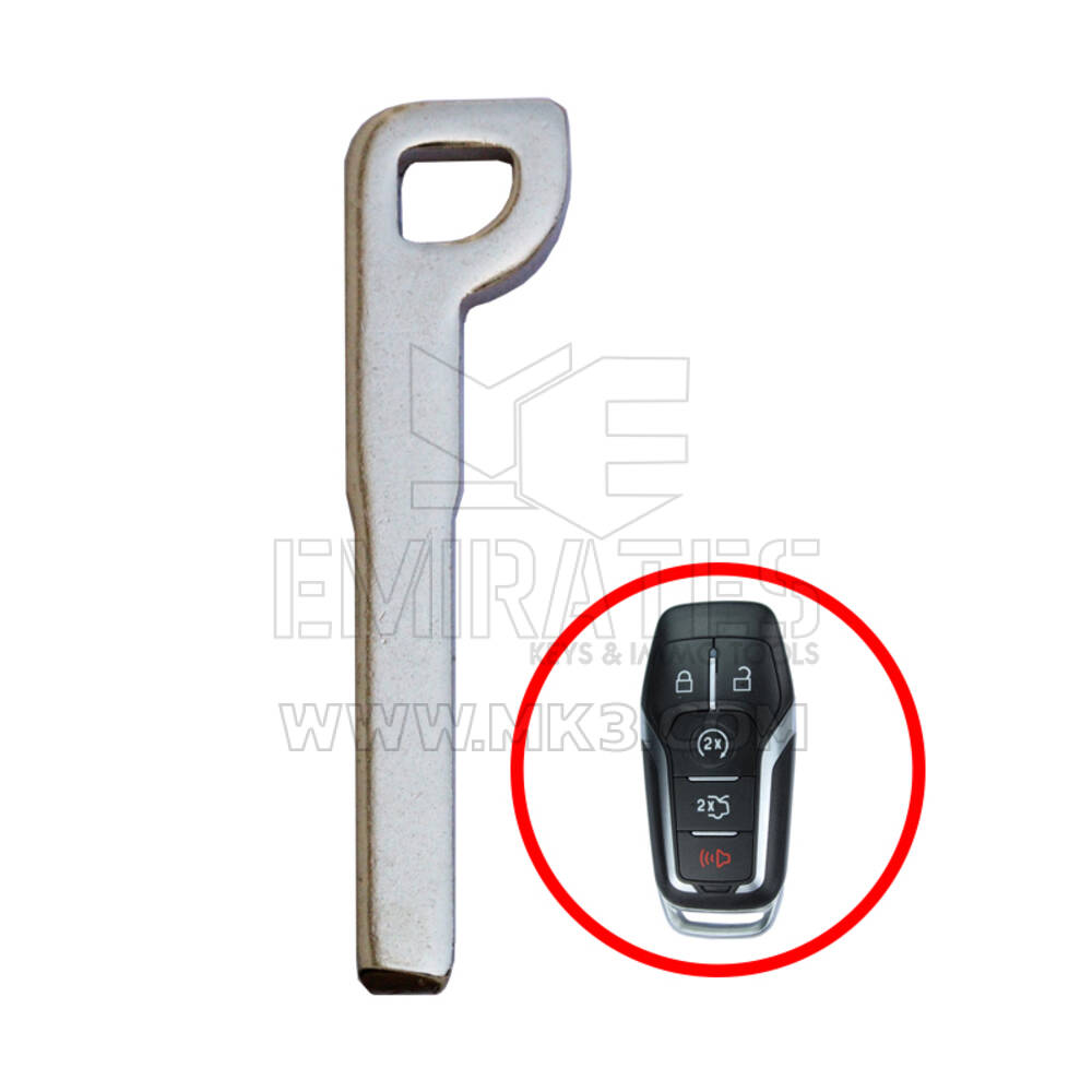 Ford Mustang 2015 HU101 Emergency Blade for Smart Key