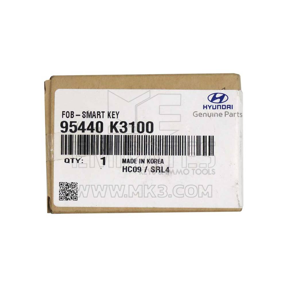 New Hyundai Venue 2019 Genuine/OEM Smart Remote Key 4 Buttons 433MHz OEM Part Number: 95440-K3100 | Emirates Keys