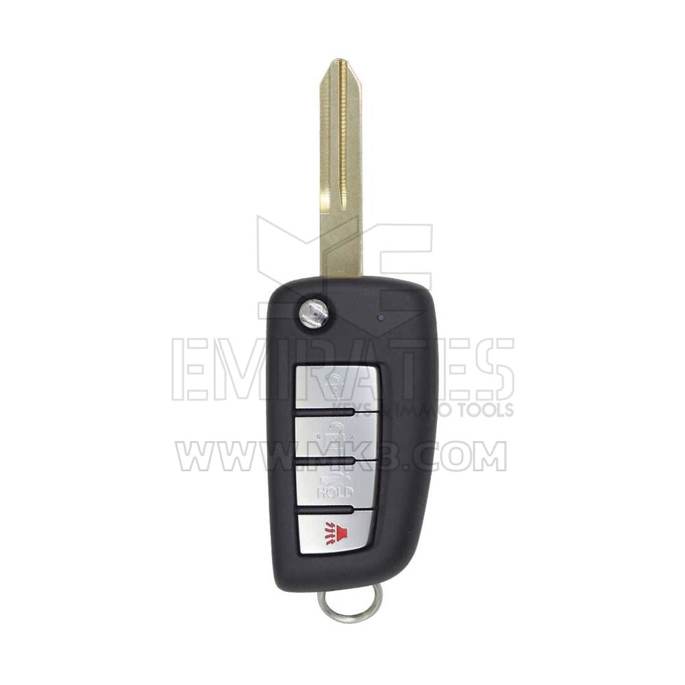 نيسان صني 2021 الأصلي / OEM Flip Remote Key 3 + 1 أزرار 433MHz رقم الجزء OEM: H0561-5EF0C | الإمارات للمفاتيح