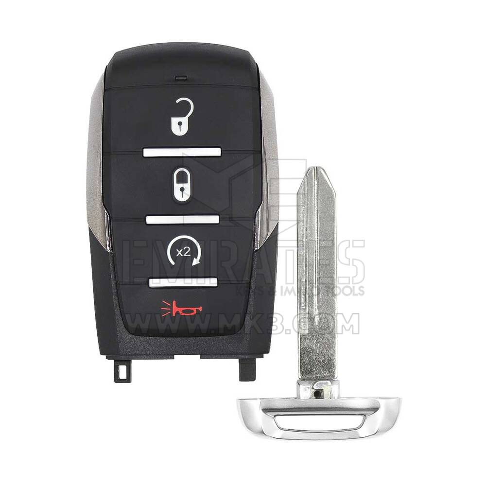 Novo captador RAM 1500 2019-2021 Smart Remote 4 botões Auto Start 433MHz Aftermartet Alta qualidade Baixo preço e mais controle remoto para carro | Chaves dos Emirados