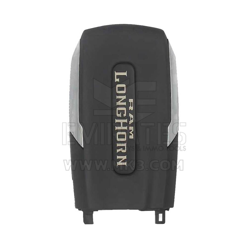 Nuevo Dodge RAM Longhorn 2019-2024 Llave remota inteligente genuina / OEM 5 botones 433MHz Número de pieza OEM: 68584157AA, Número de pieza OEM antiguo: 68291693AB, 68291693AC, 68291693AD, 68291693AE, 68442911AB, 68575606AA | Cayos de los Emiratos