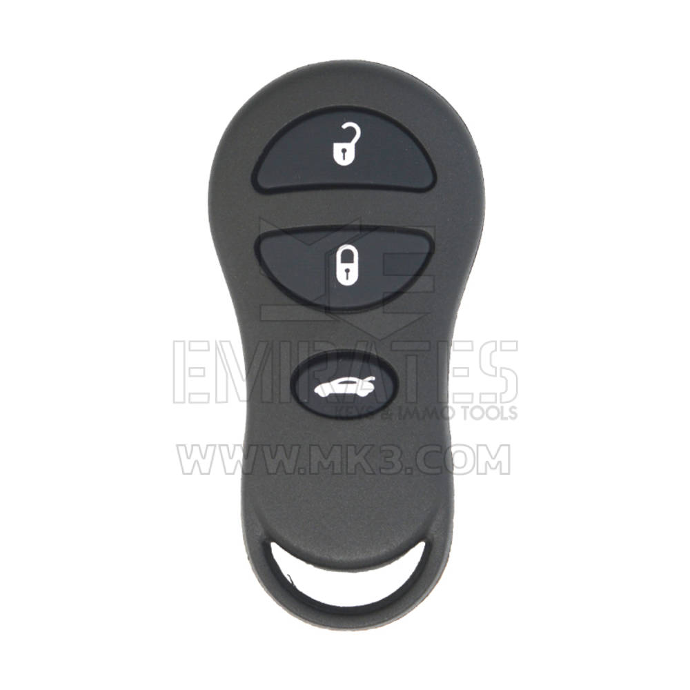 Chrysler Jeep Dodge Medal Remote Key Shell 3 Buttons