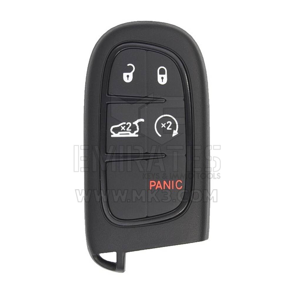 Jeep Cherokee 2014-2022 Smart Remote Key 4 + 1 pulsanti 433 MHz 68141580AG / 68141580AJ