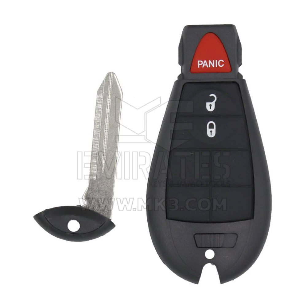 New Aftermarket Dodge Dart 2012-2016 Fobik Remote Key Shell 2+1 Button High Quality Best Price | Emirates Keys