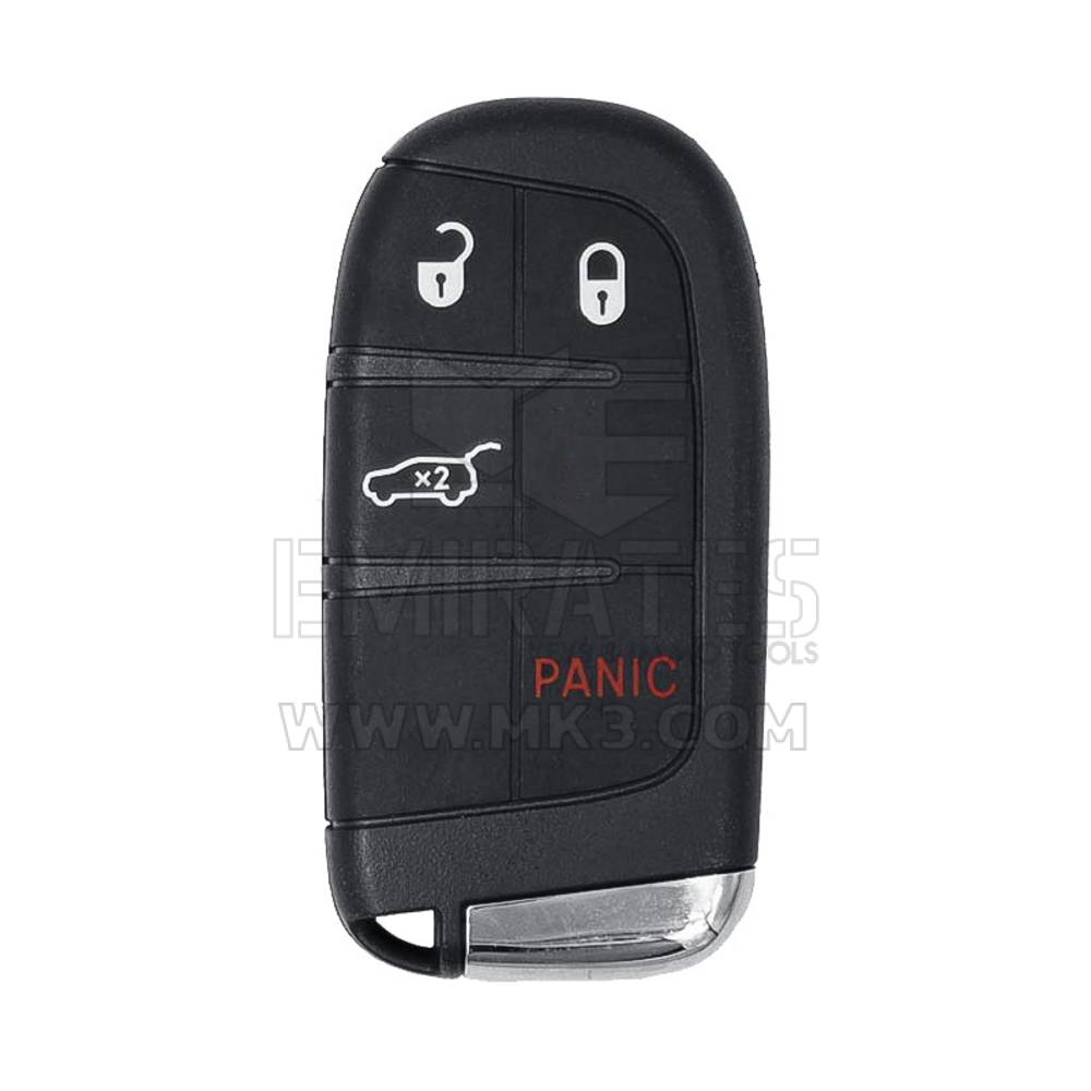 Jeep Renegade Compass Smart Remote Key Shell 3+1 pulsanti