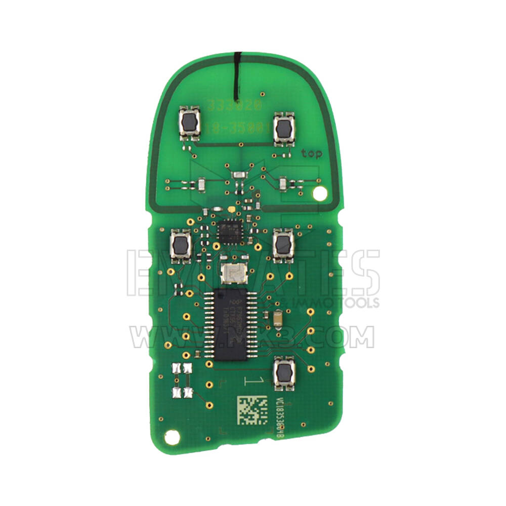 Dodge Charger 2019-2022 Smart Key PCB 4+1 Botón 433MHz