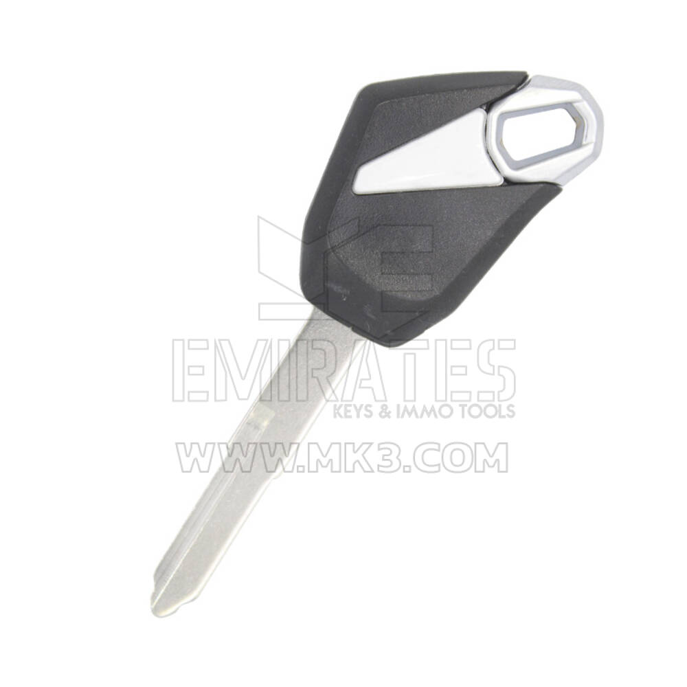 Coque de clé à transpondeur Kawasaki pour moto, couleur noire, type 2 | MK3