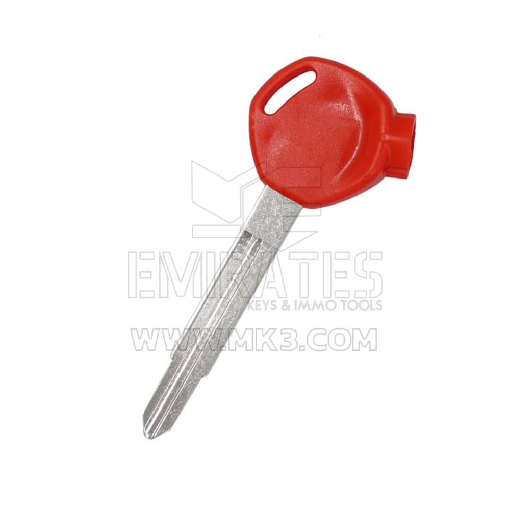 Coque de clé à transpondeur pour moto Honda, couleur rouge, type 8