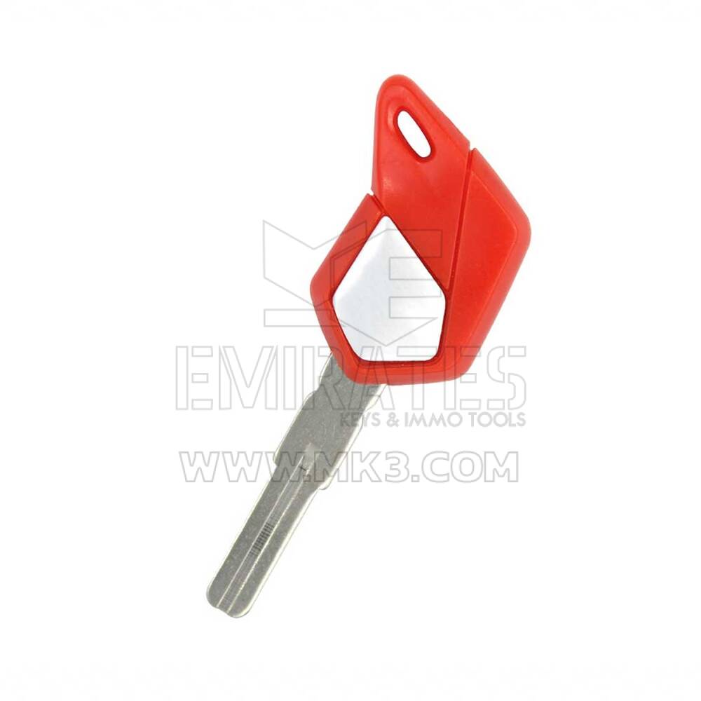 Carcasa de llave transpondedor para motocicleta MV, color rojo, tipo 2