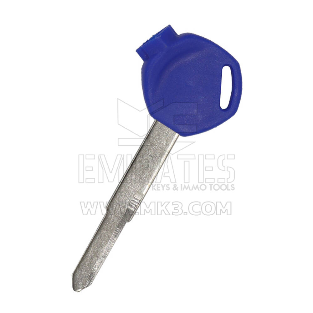 Coque de clé à transpondeur pour moto Honda, couleur bleue, type 10